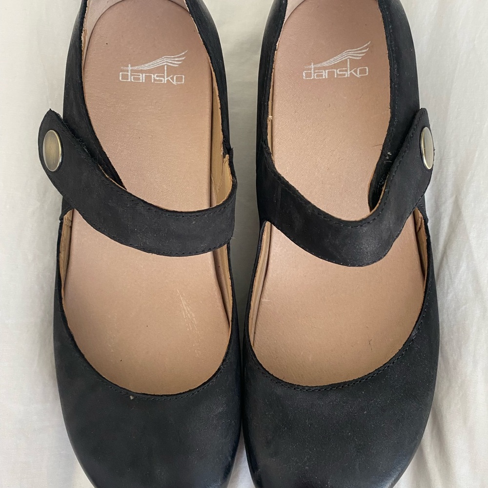Dansko Women's Black Mary Jane Shoes
